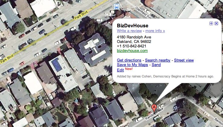 BizDevHouse coworking in Oakland, CA